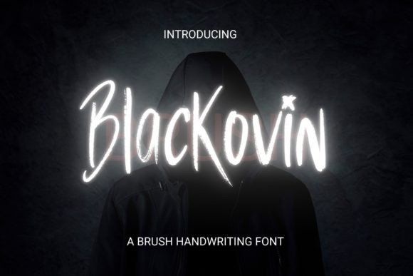Blackovin: A Trendy Script Font for Modern Campaigns