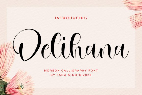 Delihana: A Script Font for Real Design Work