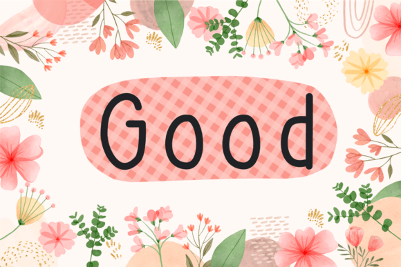 Good: A Friendly Font for Creative Campaigns