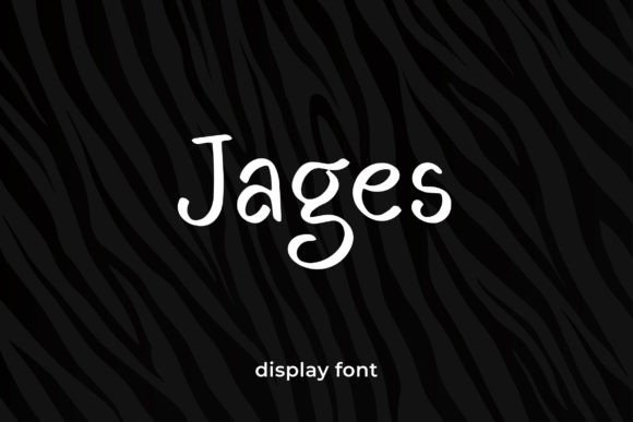 Jages: A Modern Handwriting Font
