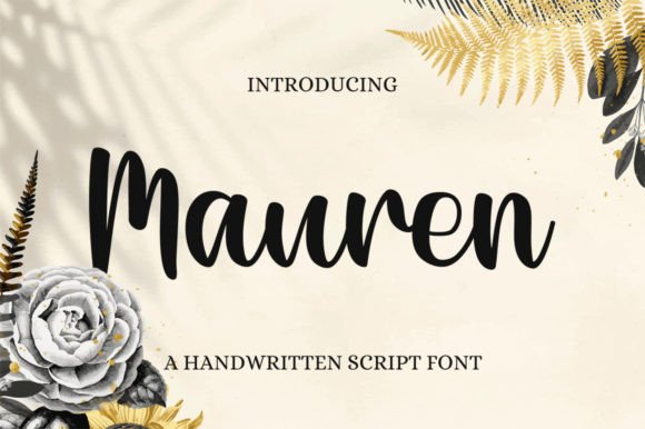 Mauren: A Timeless Handwritten Font