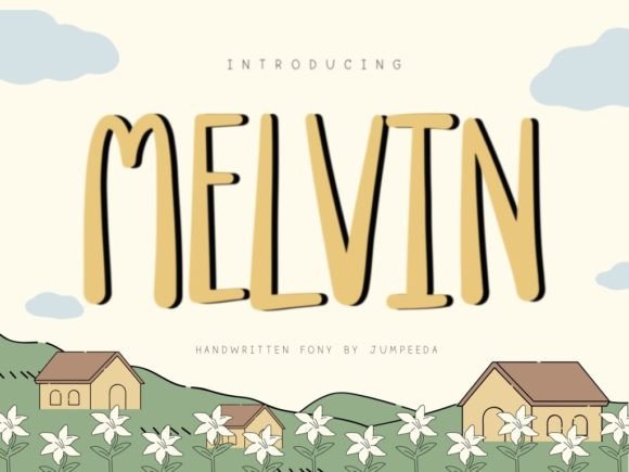 Melvin: A Handwritten Font for Web Design
