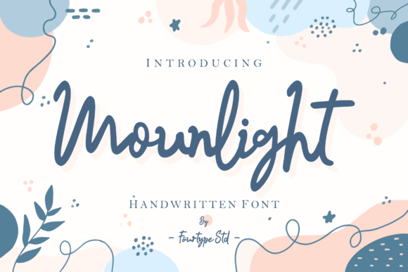 Mounlight: A Fresh Script Font for Creative Projects