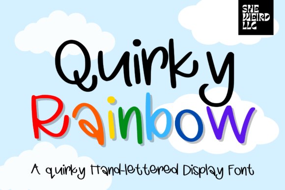 Quirky Rainbow Font Review