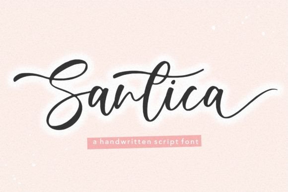 Santicas Handwritten Charm