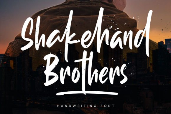 Shakehand Brothers: A Font That Speaks