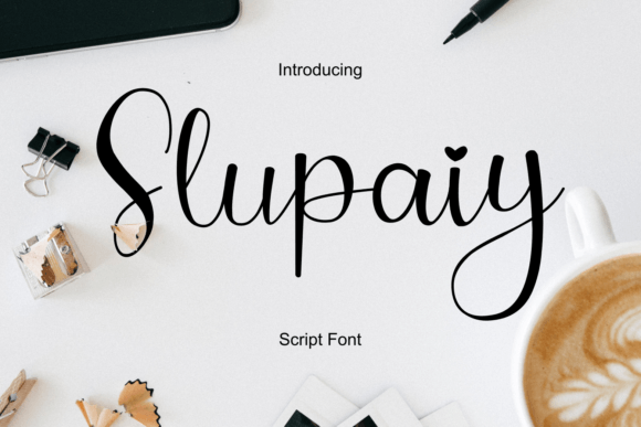 Slupaiy: A Luxurious Handwritten Font