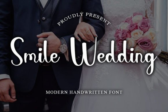 Smile Wedding Font for Creative Makers
