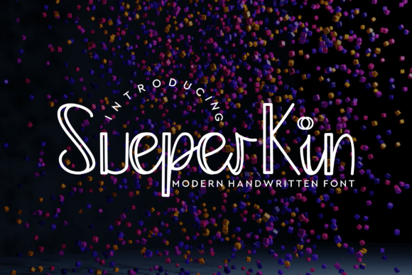 Sueperkin: A Playful Script Font for Marketers