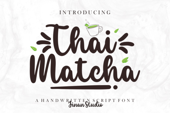 Thai Matcha: A Stylish Font for Business