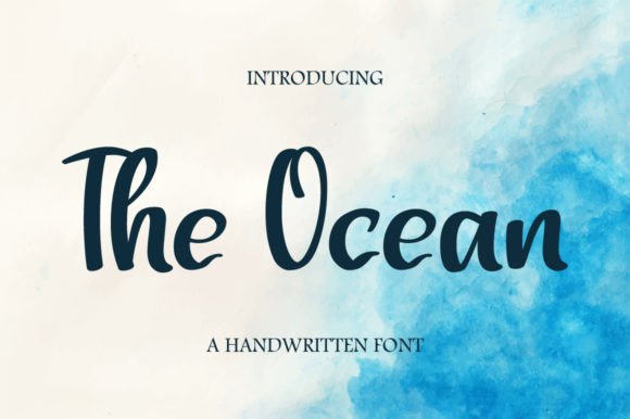 The Ocean: A Font That Speaks Volumes