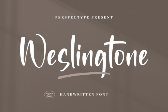 Weslingtone: Elegant Script Font