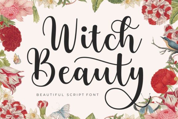 Witch Beauty: A Luxurious Script Font
